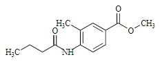methyl 4-butyramido-3-methylbenzoate